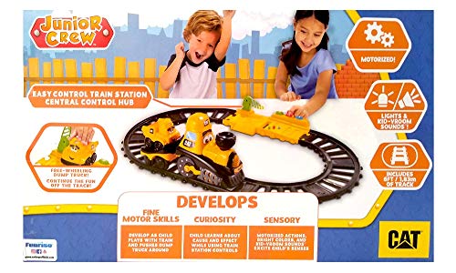 Discount Cat Construction Power Track Friends Preschool Train Se - Classic Train Play Edition