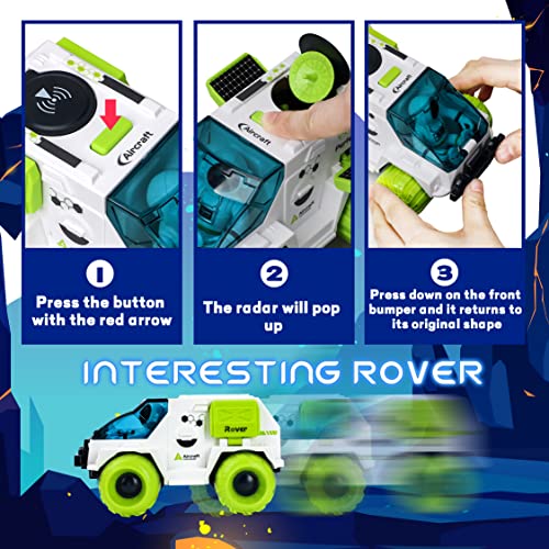 Space Toys For Kids Rocket Ship Toys For Kids With Space Shuttle Astronaut Figures And Space Rover Space Toys For Boys 5-8 Spaceship Toy For Kids Astro Boy Figure Toys For 3 Year Old Boys - Astronaut Imagination Edition