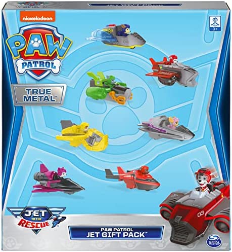True Metal Total City Rescue Movie Track Set With Exclusive Marshall Vehicle 1:55 Scale Kids Toys For Ages 3 And Up - Indoor Racing Activity Set