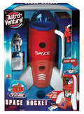 New Spaceship Rocket Toy Playset With 2 Astronauts And Rover Vehicle – Lights And Sound Effects Plus Carrying Handle For Blasting To The Moon And Flying Back – Play And Explore Space Toy - Astronaut Imagination Edition