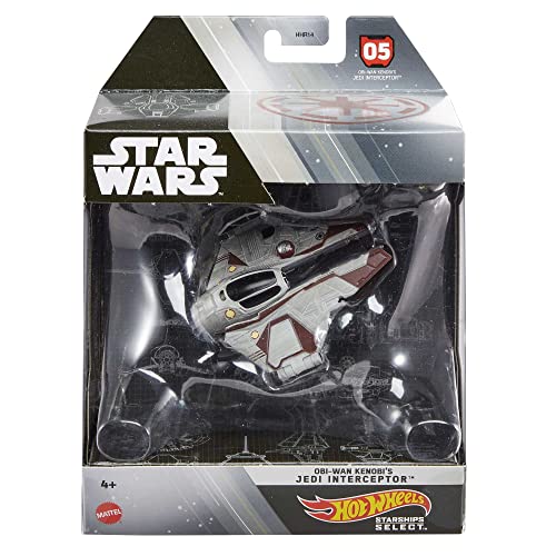 Star Wars Starships Select Premium Diecast OBI-Wan Kenobi s Jedi Interceptor - Astronaut Imagination Edition