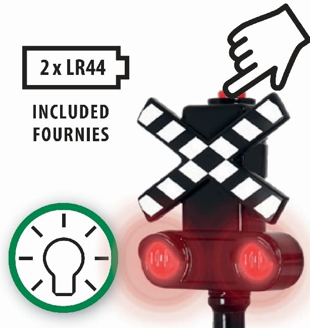 RIO Crossing Signal Toy - Classic Train Play Edition