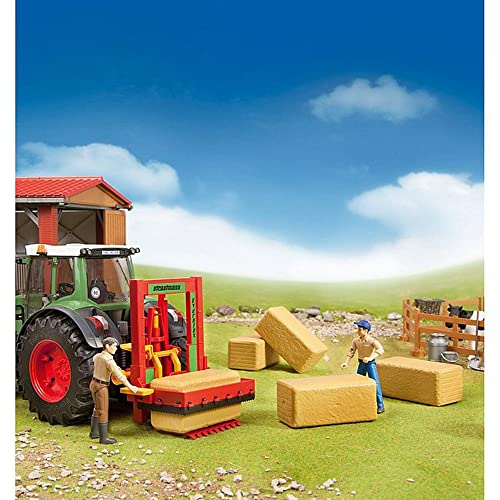 4 Block Hay Bales - Indoor Racing Activity Set